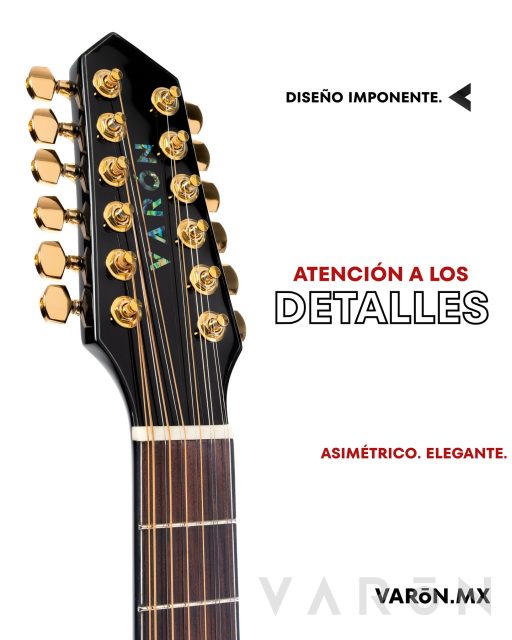 Creamos un diseño imponente con detalles que demuestran elegancia y modernidad en todos sus componentes.

varonguitars.com

#VarónMaster #VaronGuitars